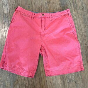 Men's Ralph Lauren Nantucket Red Chino Shorts Size 38 Relaxed Fit